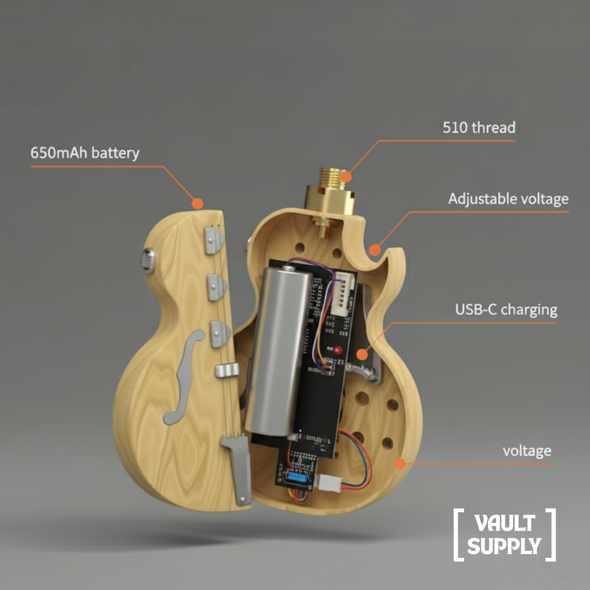The Axe (Guitar 510 Battery)